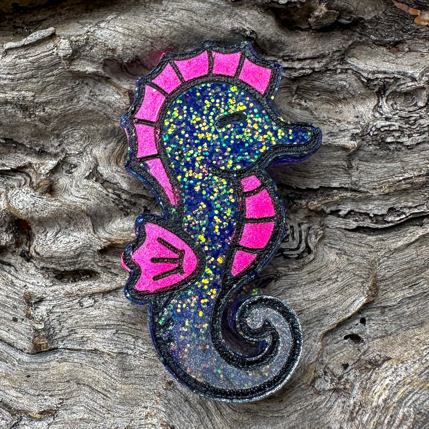 Small Seahorse Shaped Tag